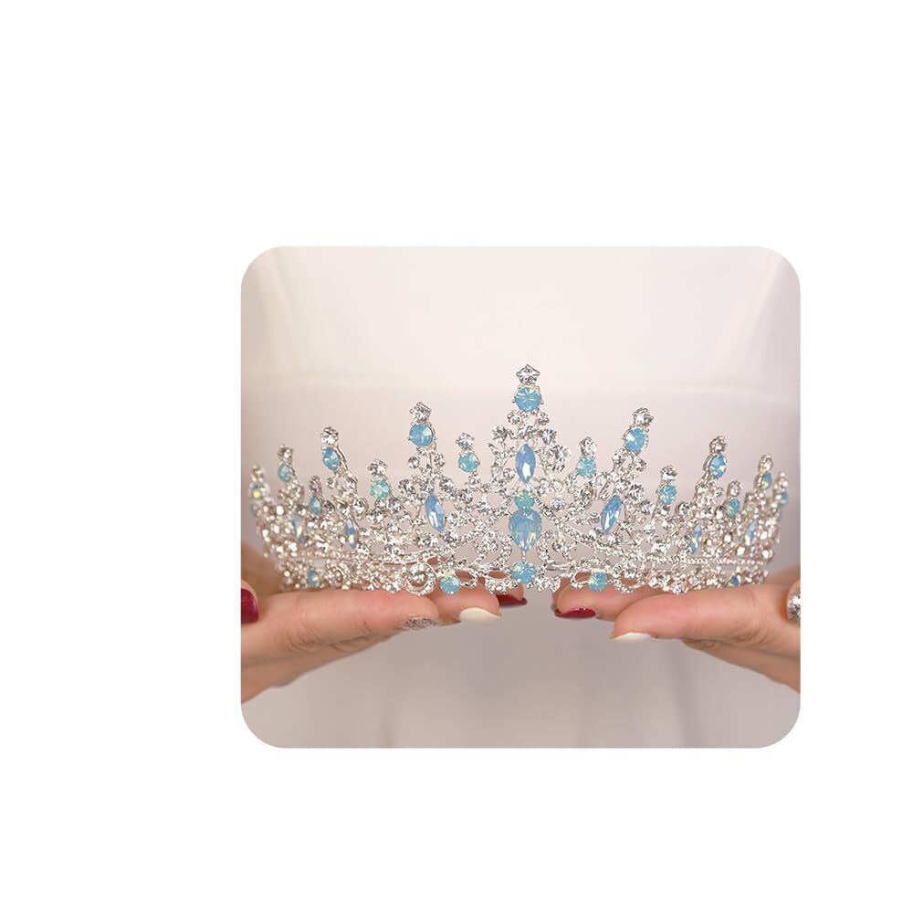 8585 Baroque Tiara and Crown Vintage Wedding Headband Tiara Hair